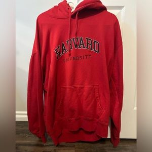Oversized bright red hoodie Boohoo hoodie in size M.